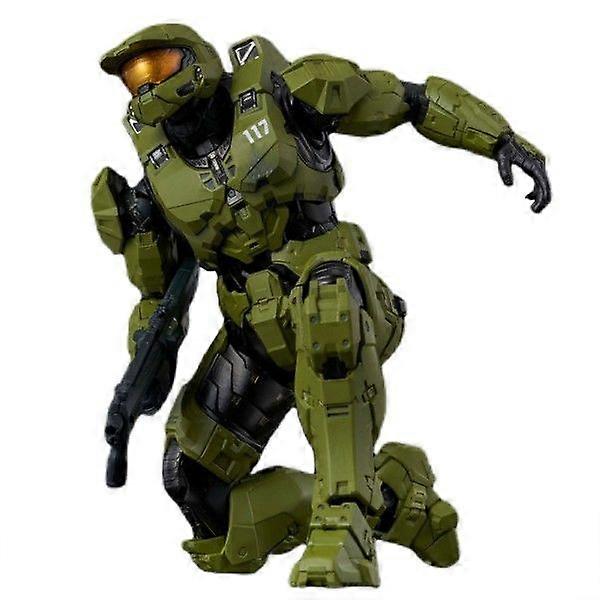 Halo Infinite マスターチーフ アクションフィギュアモデルキット。机の装飾人形のおもちゃ。