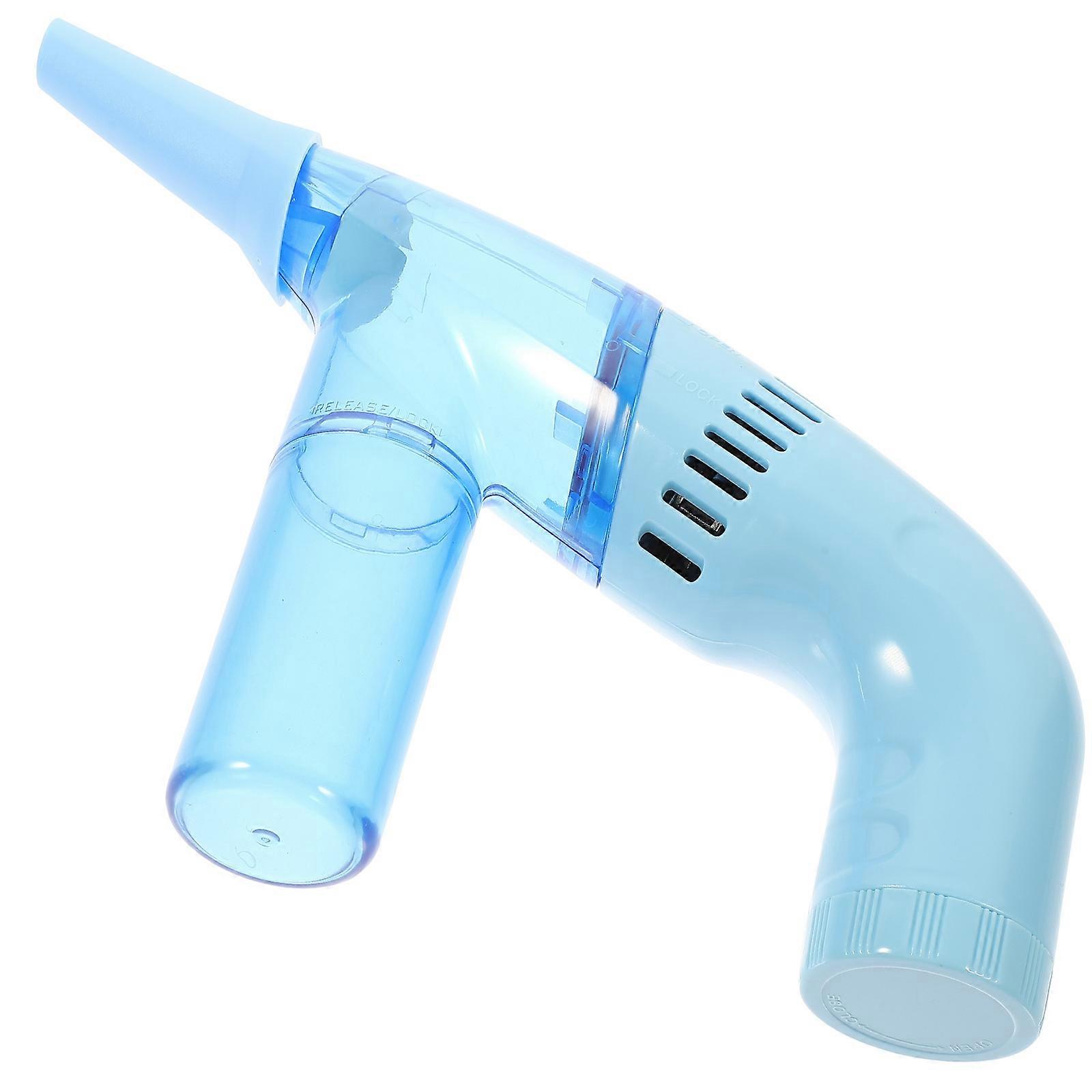 Handheld Vacuum Cleaner with ABS Material for Home Use Sky Blue Compact and Lightweigh 7.8 Inch