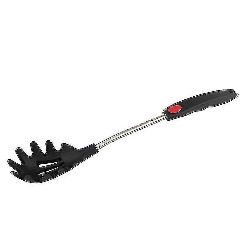 Silicone Slotted Turner Spatula Heat Resistant Non-stick Ergonomically Grooved Handle Soft Grip