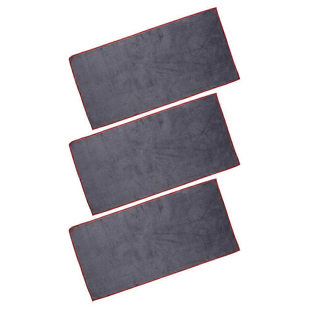 Super Absorbent Car Drying Towel for Cleaning Use Made of Suede Fabric Grey Large Size