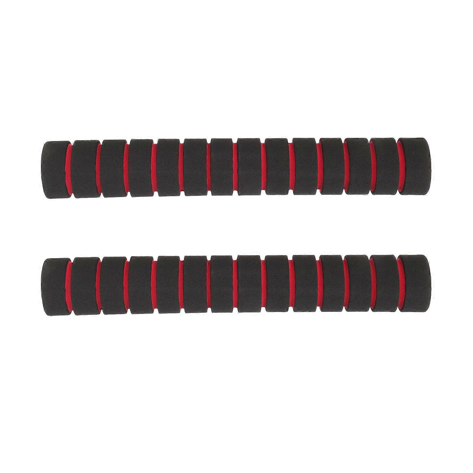Comfortable Sponge Kayak Paddle Grips with Protective Cover for Hand Protection Red