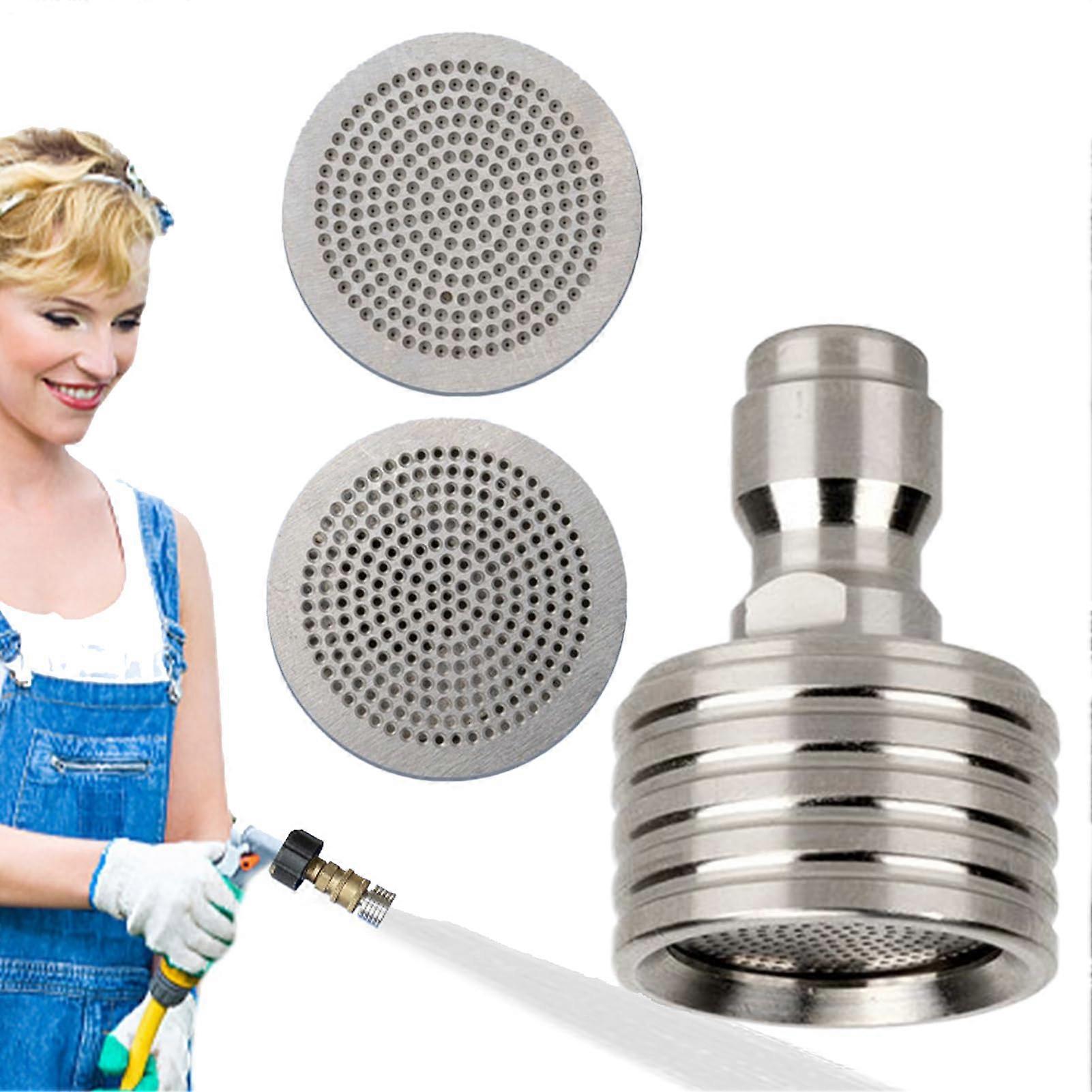 pressure cleaner nozzle set, 6.35 mm quickconnect with 3 spray types