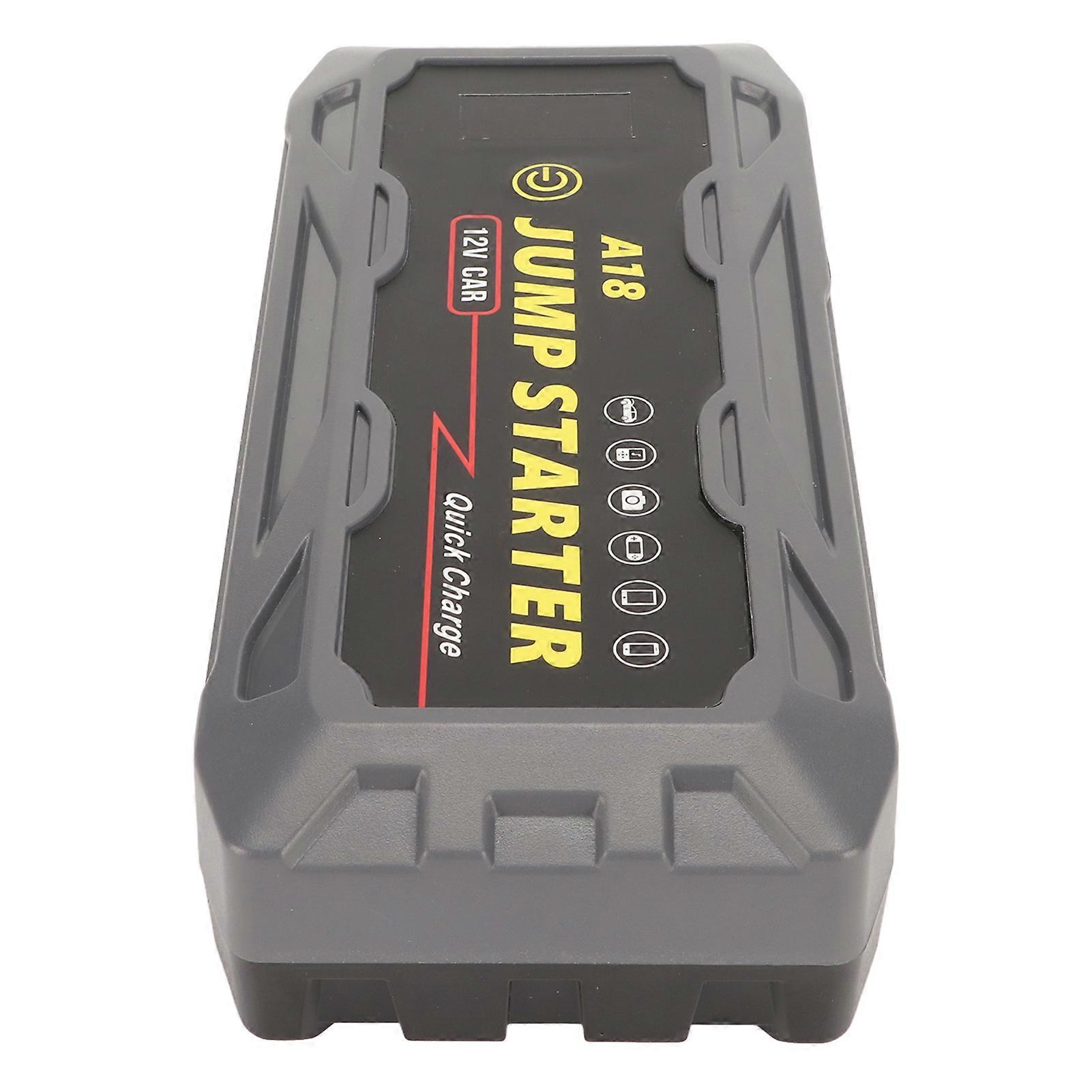 Portable Car Starter 2000A 16000mAh 12V Car Battery Jump Starter with LED Light for Up to 7.5L Gas and 5.0L Diesel Engines 