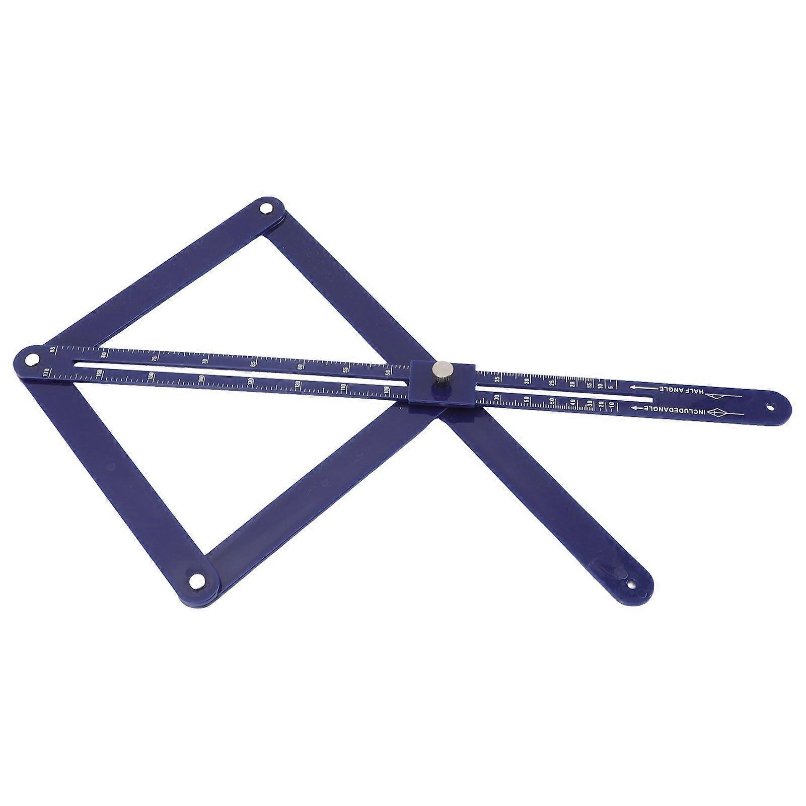 Corner Angle Finder Plastic Multifunctional Adjustable Precise Angle Protractor for Carpentry Measurement