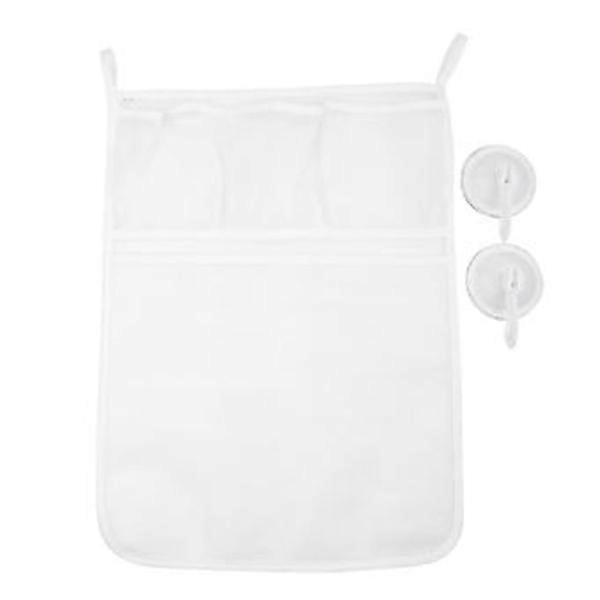 Bath Organizer Bag Storage Holder Basket Kids Baby Shower Toys Net Bathtub