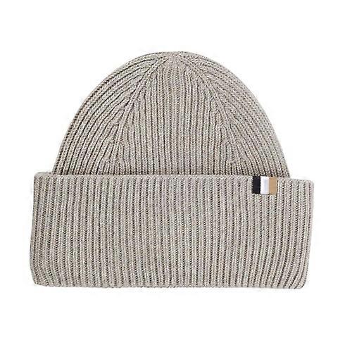 Boss Laura Plain Ribbed Beanie