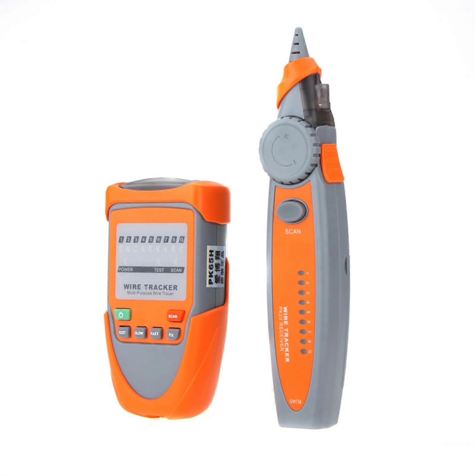 Multipurpose cable tester with adjustable sensitivity, professional line tester