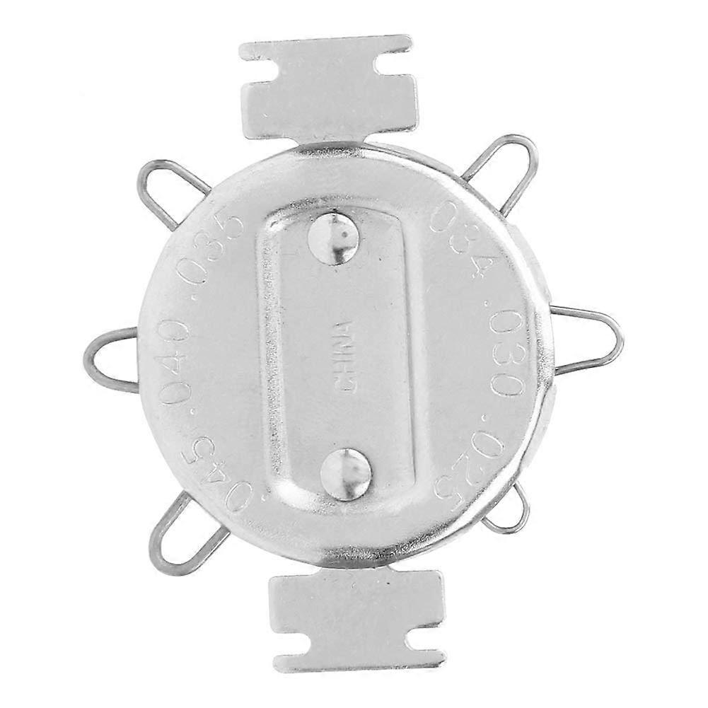 Durable Spark Plug Gap Tool with Chrome Plated Round Bowl for Long-Lasting Use and Precision Adjustment