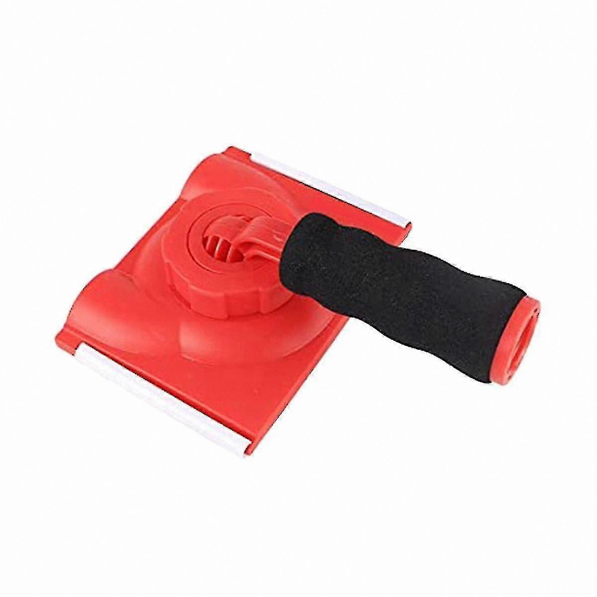 Adjustable Paint Edger Kit with Guide Wheels and Rotating Handle for Smooth Corner Finishing