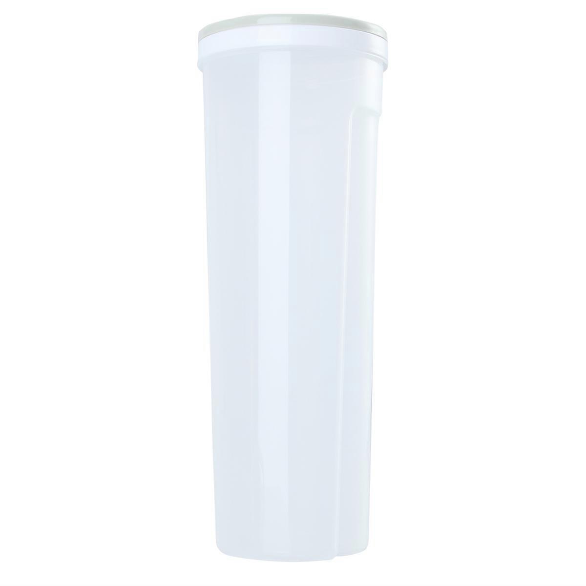 Green Food Storage Box for Spaghetti Noodles and Grains Made of PP Keeps Food Fresh Longer with Easy Grip Design 70 oz