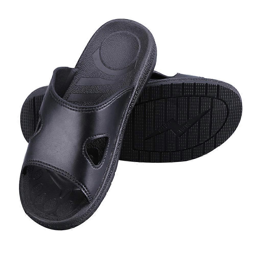 Men's Home Slippers, Practical Design with Non-Slip Sole and Static Release