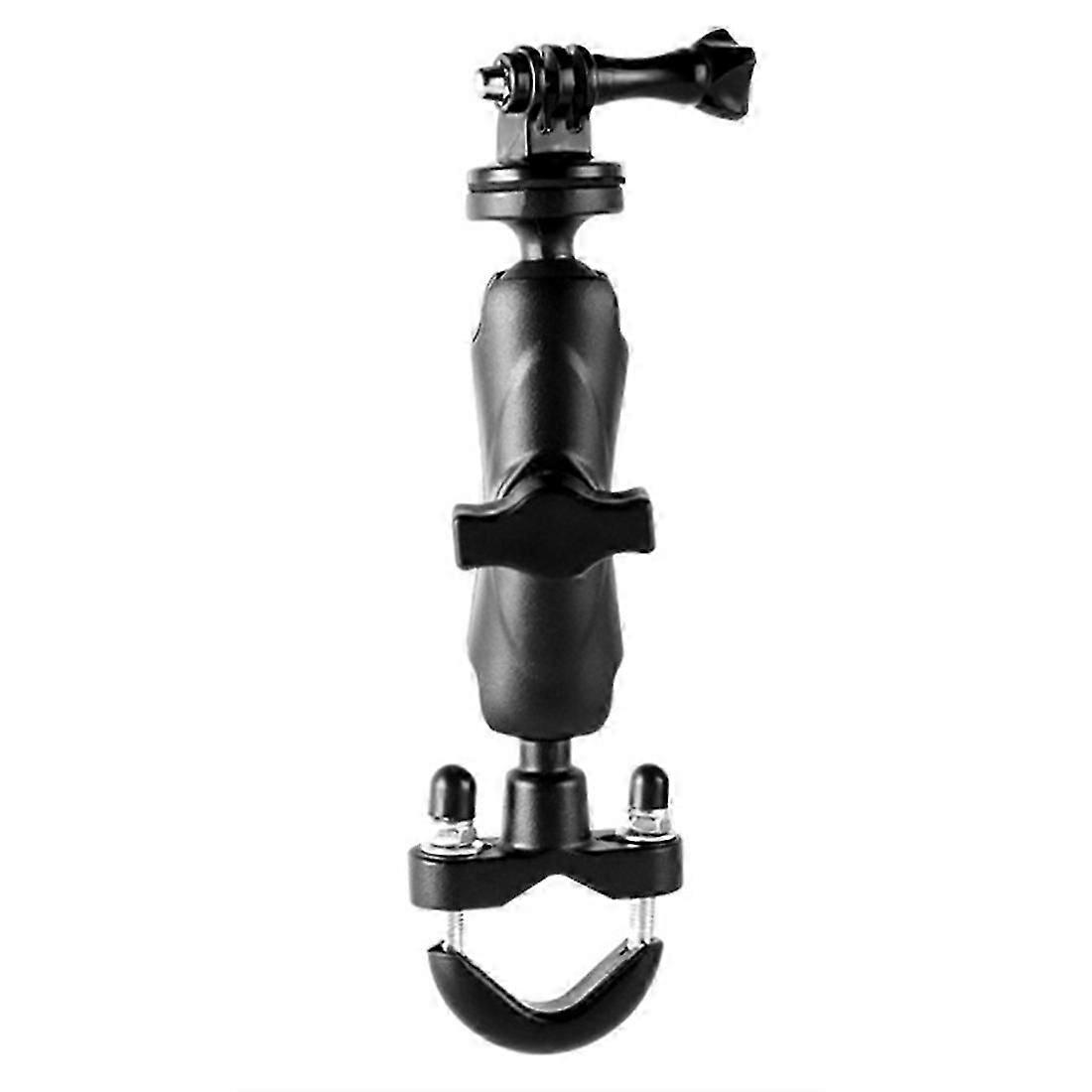 Motorcycle Action Camera Mount Holder, Handlebar Mount Clip for Bike Cam Mount Compatible with Action Camera