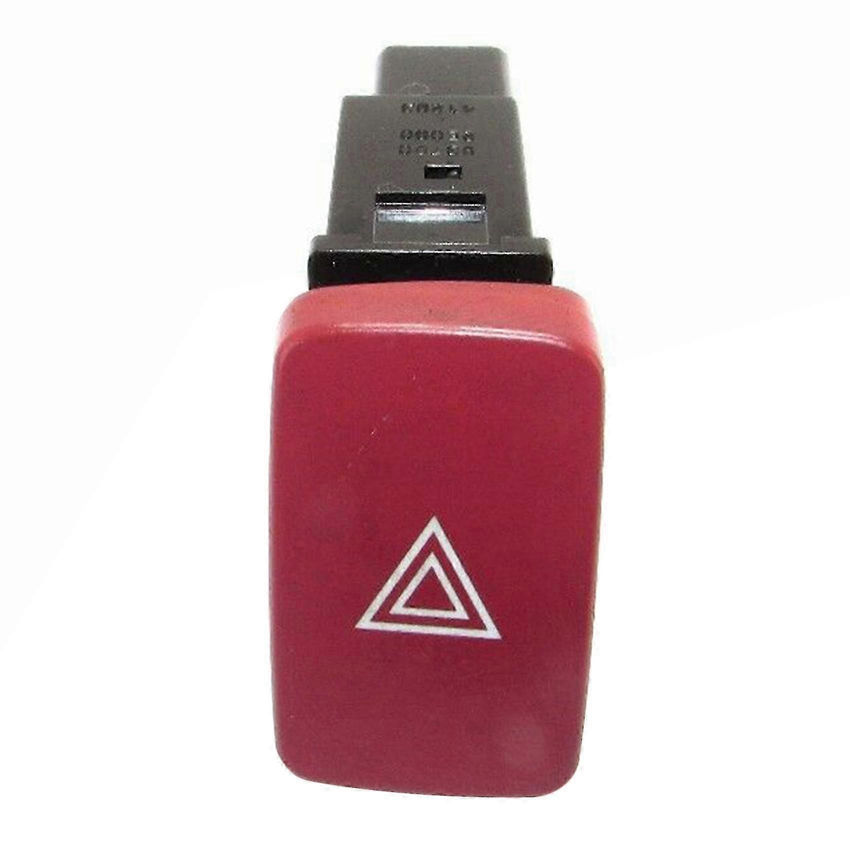 Hazard warning switch assembly, 2004 - 2009 models, Suitable and easy to install, Red + Black ABS material