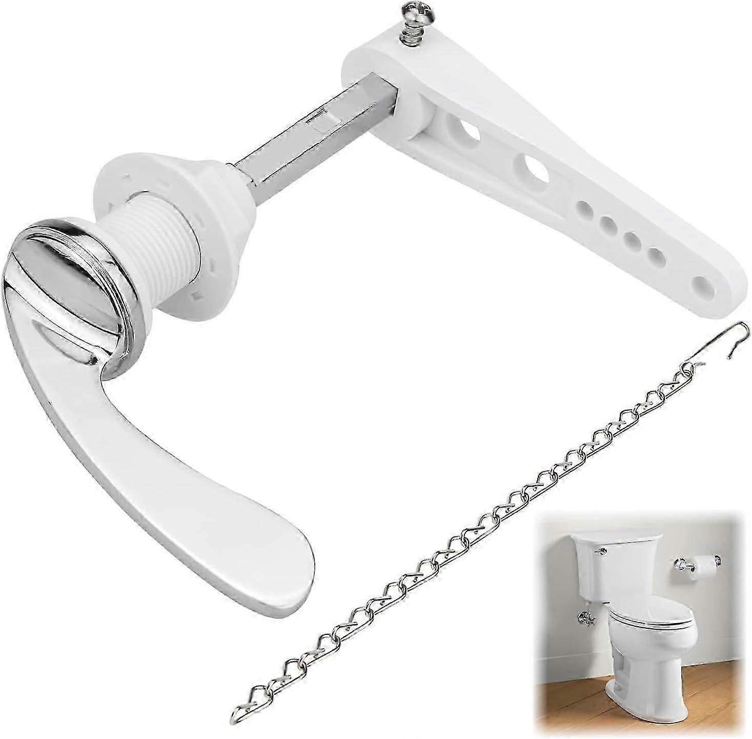 Toilet Flush Handle Replacement,Alloy Toilet Handles Flush Lever,toilet flush tank lever,Universal Toilet Flush Handle