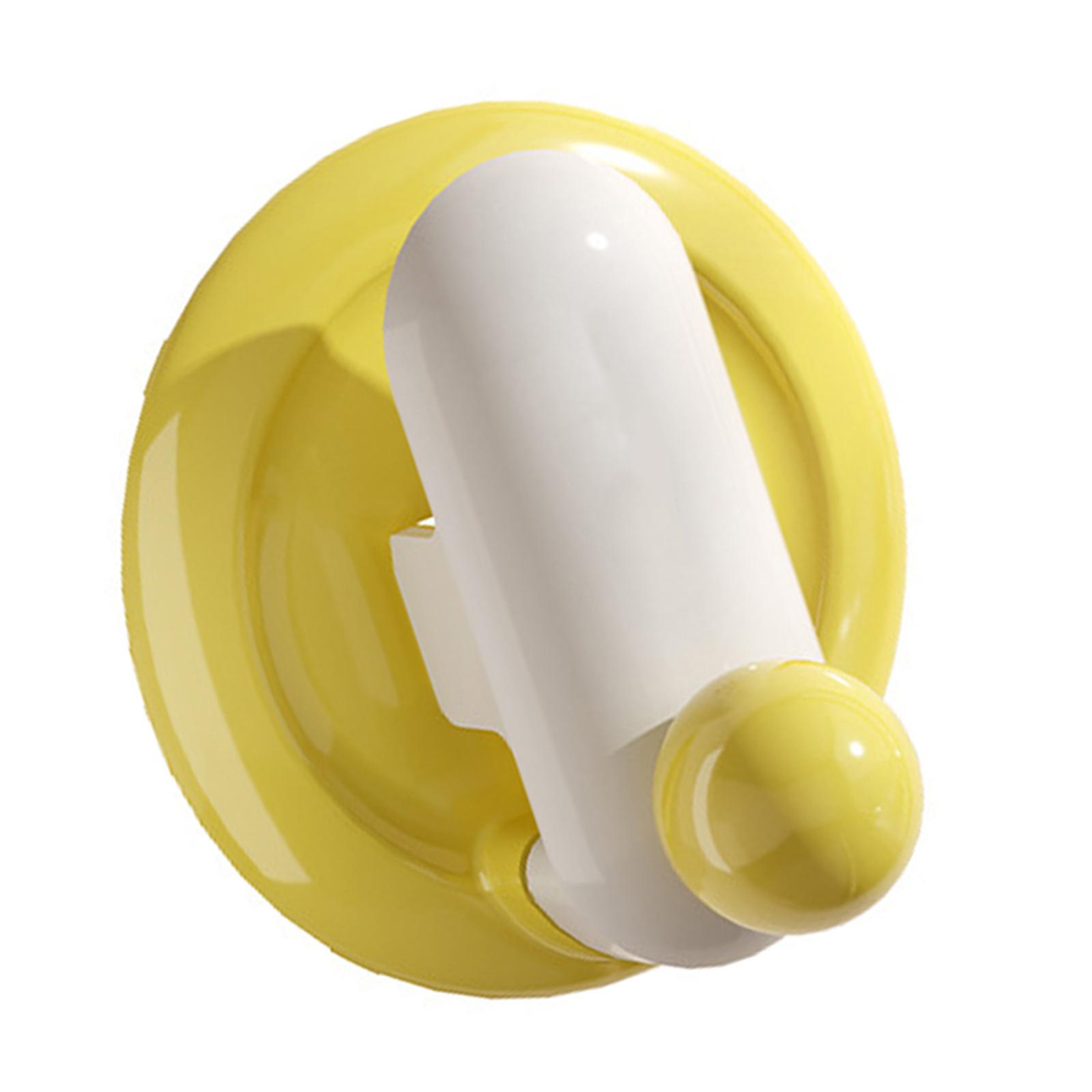 Easy To Install Toothpaste Holder Function Storage Hanger Clip Keeps Bathroom Essential Organized And Accessible Yellow