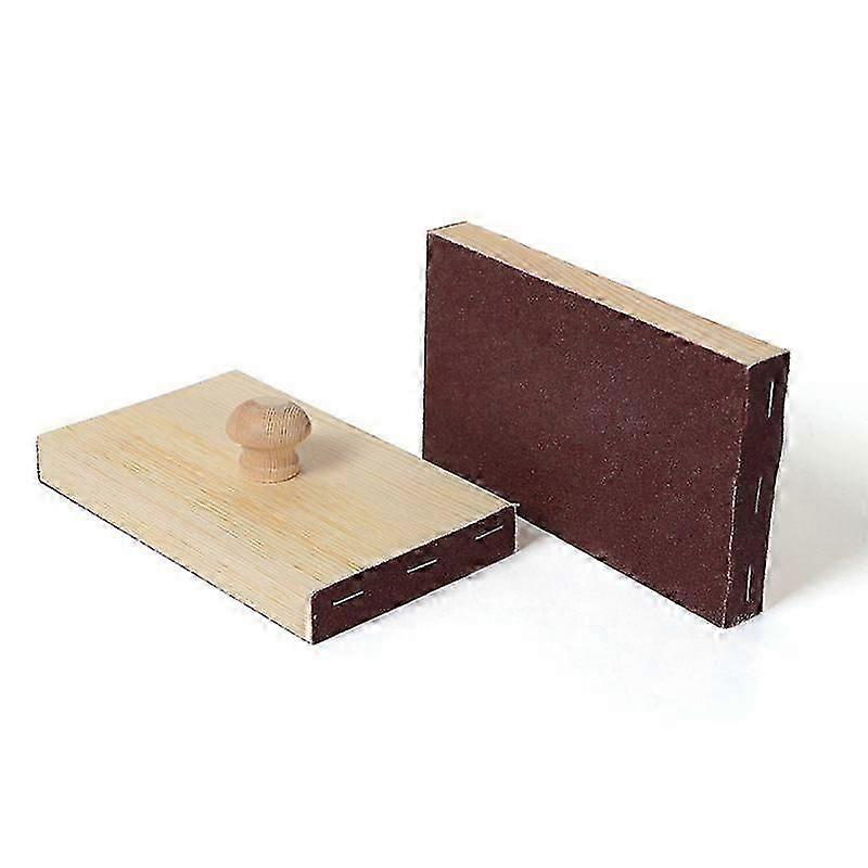 2pcs Wood Sand Blocks Sound Orff Instruments Education Sand Board Percussion Instruments