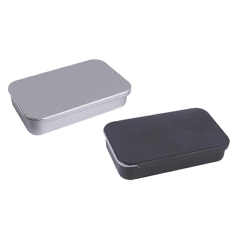 Birds Food Containers 2Pcs Small Food Box Push-pull Lid For Pet Birds Available In Assorted Color