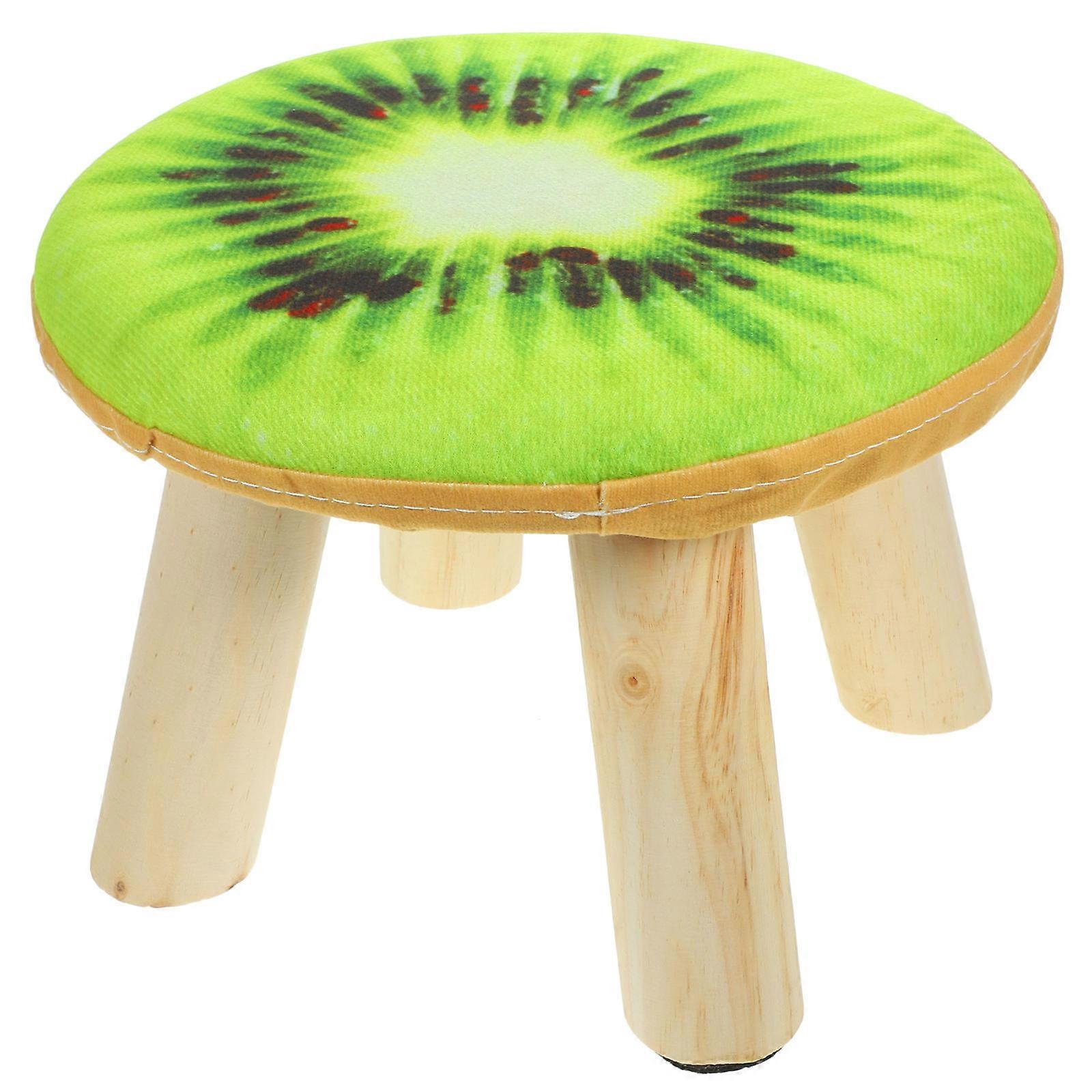 Compact Wooden Low Stool – Smooth Finish, Multi Purpose Seat for Home, Bathroom, Bedroom & Living Area – Easy to Clean & Space Saving Design