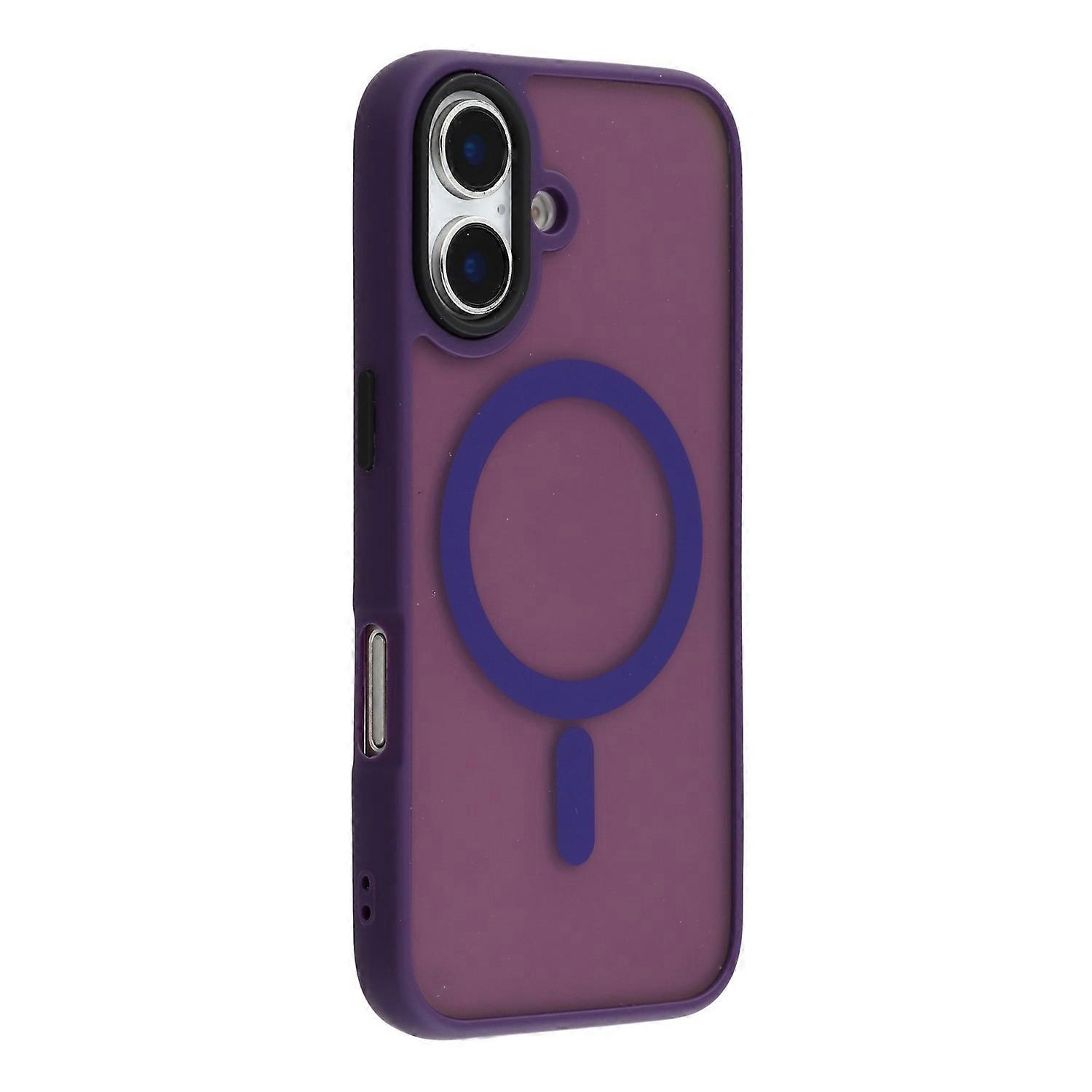 For iPhone 16 Plus Case Compatible with MagSafe Skin-Touch PC TPU Phone Cover