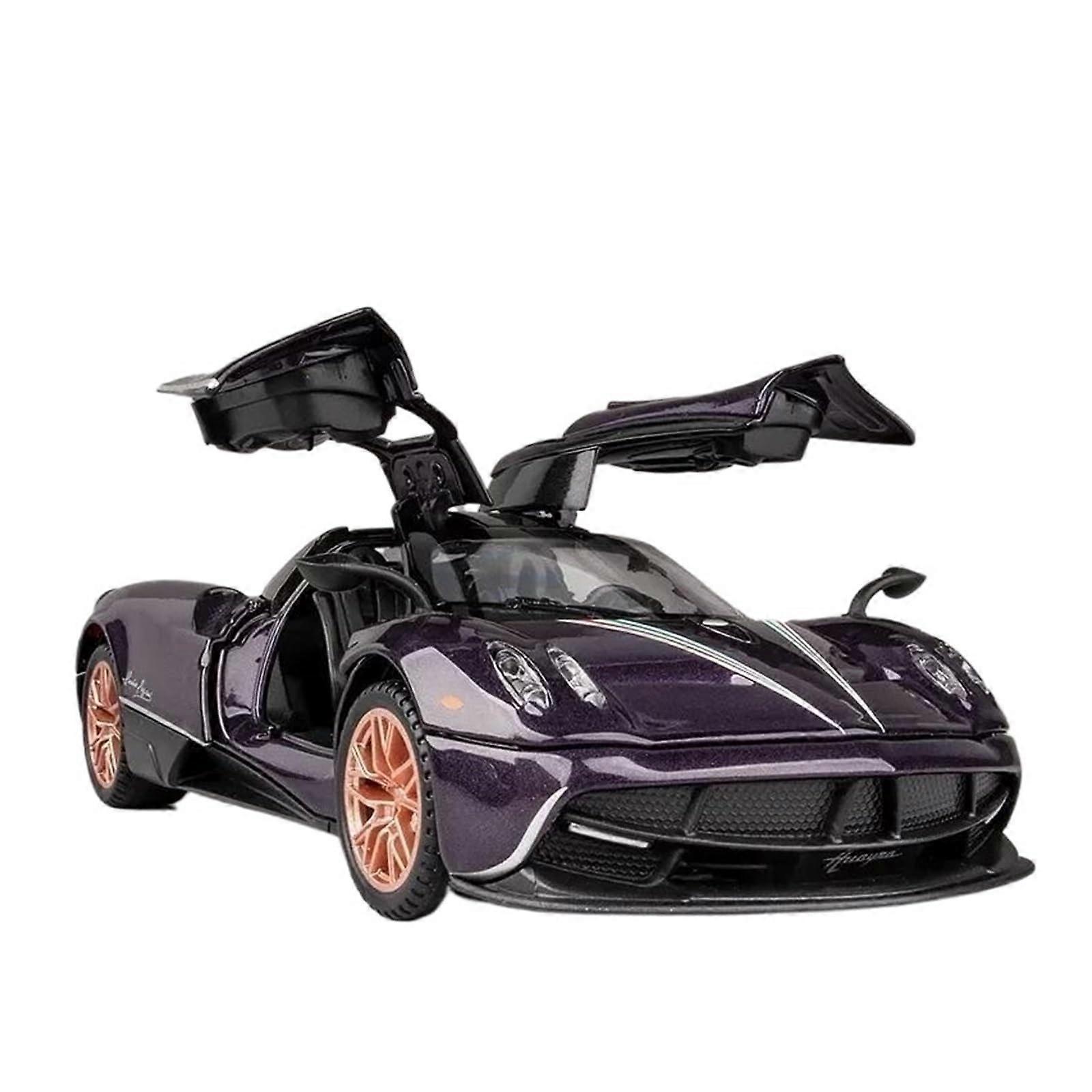 Dinastia 1:32 Scale Die-Cast Model Car Purple Classic Alloy Replica for Collection and Display