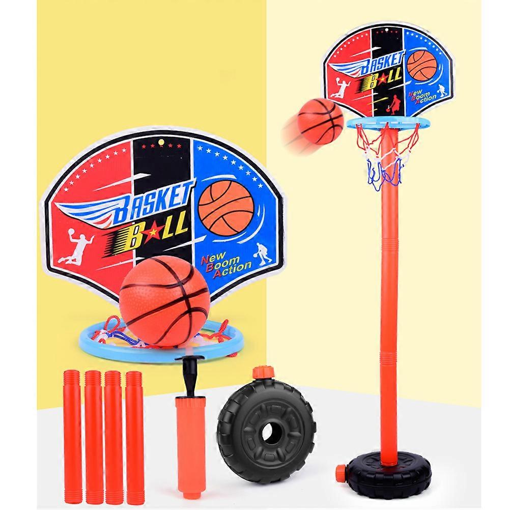 Funny Children Basketball Rack for Creative Play Indoor Outdoor Assorted Color with 1 Set