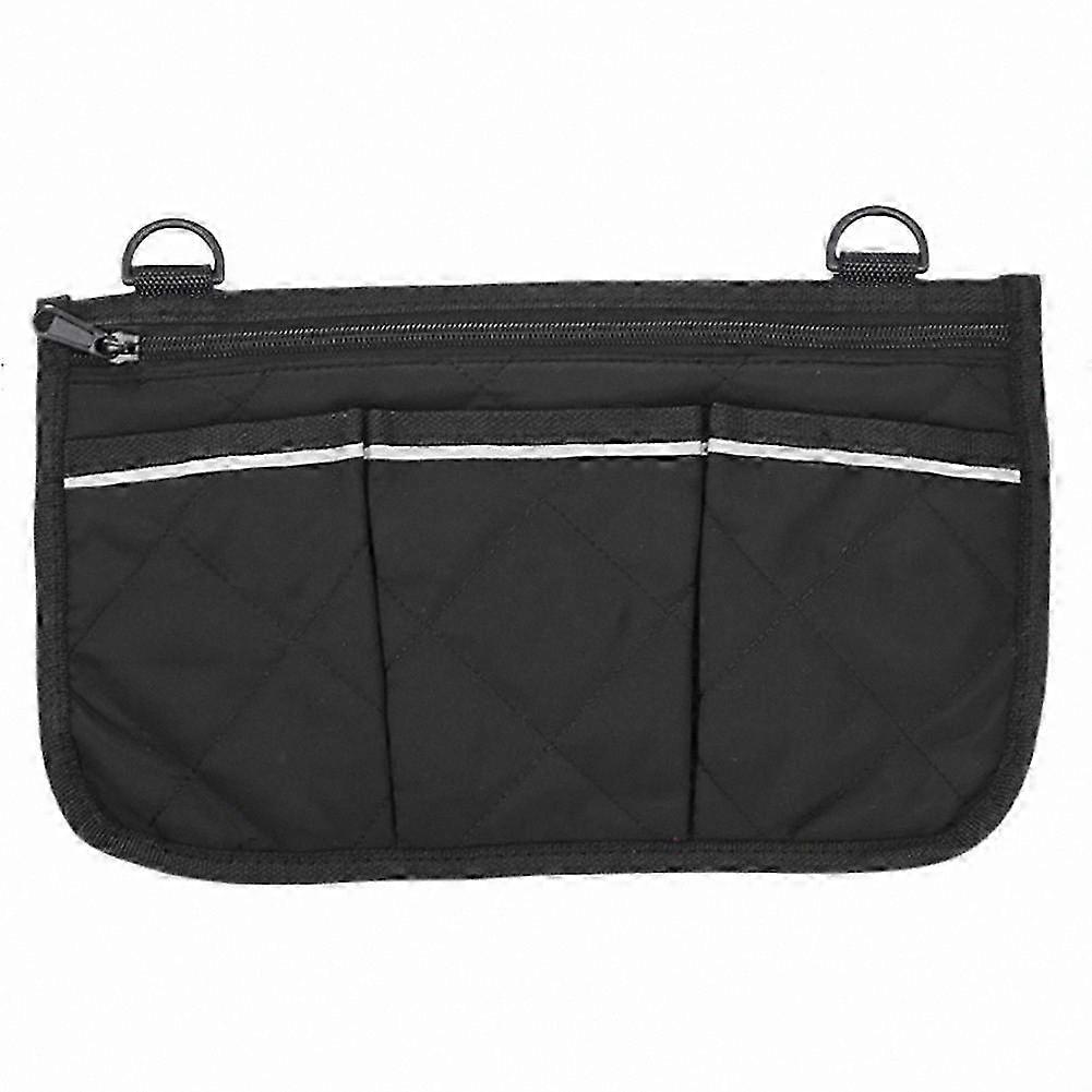 Rollator Organizer Bag with Pockets for Wheelchair and Scooter Side Storage Solution