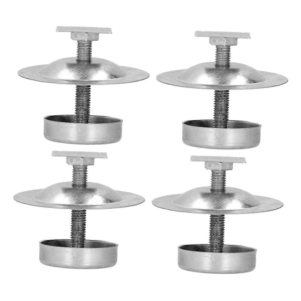4Pcs Metal Beehive Feet Durable Ant Beehive Stand Base Easy Install Beehive Support for Beekeeping Resistant Bee Hive Feet Tool