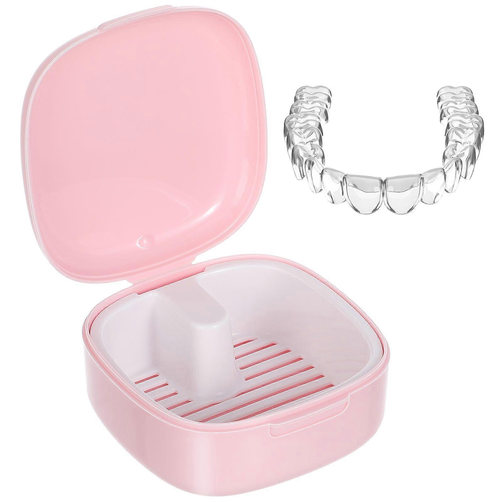 Retainer Box Portable Storage Case Retainer Holder Pocket Retainer Cleaning Case Retainer Storage Case Retainer Soaking Case