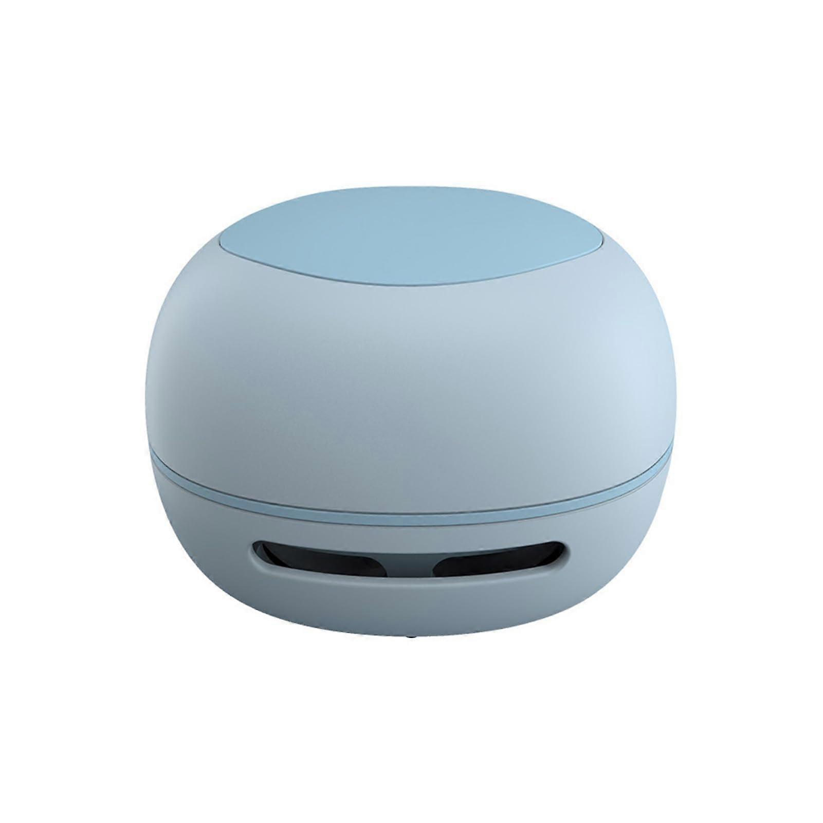 Desk Vacuum Cleaner Built-In 1400mAh Battery ABS Plastic Portable Desktop Vacuum Blue