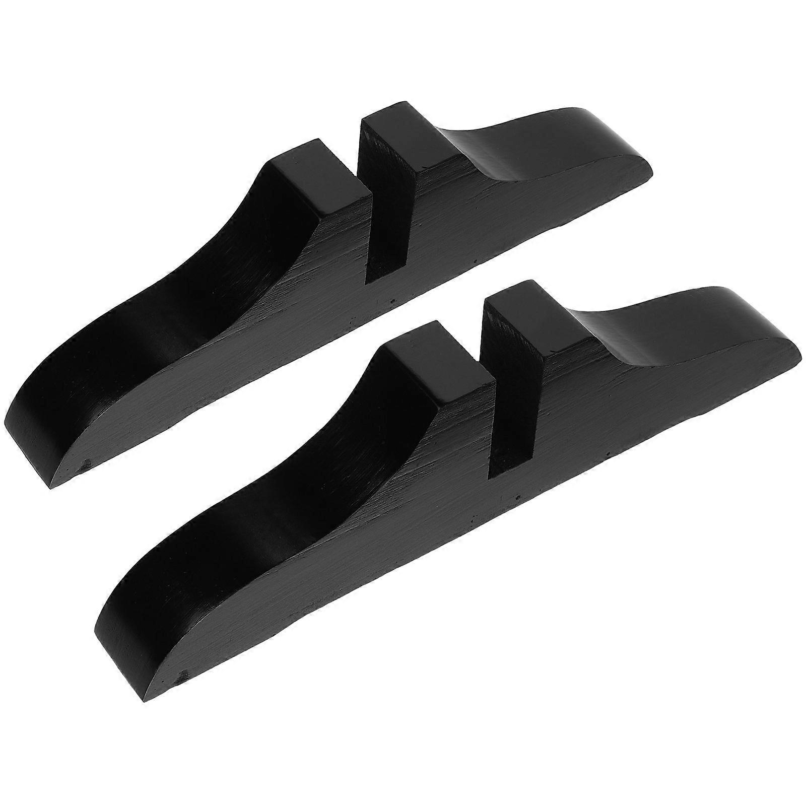 2pcs Divisorio Stand Divisorio in Legno Staffe Schermo Domestico Piedi Basi