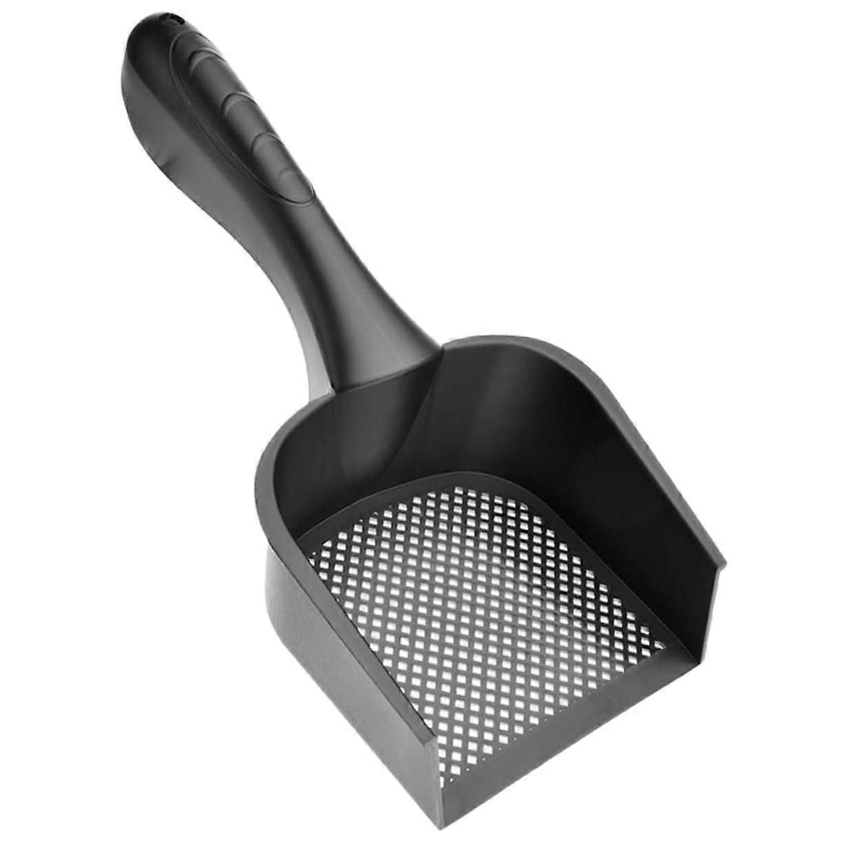 Portable Small Cat Litter Scoop with Filter Durable Plastic Pet Cat Box Scooper for Easy Cleaning and Sifting and Home Use Ref: 2202