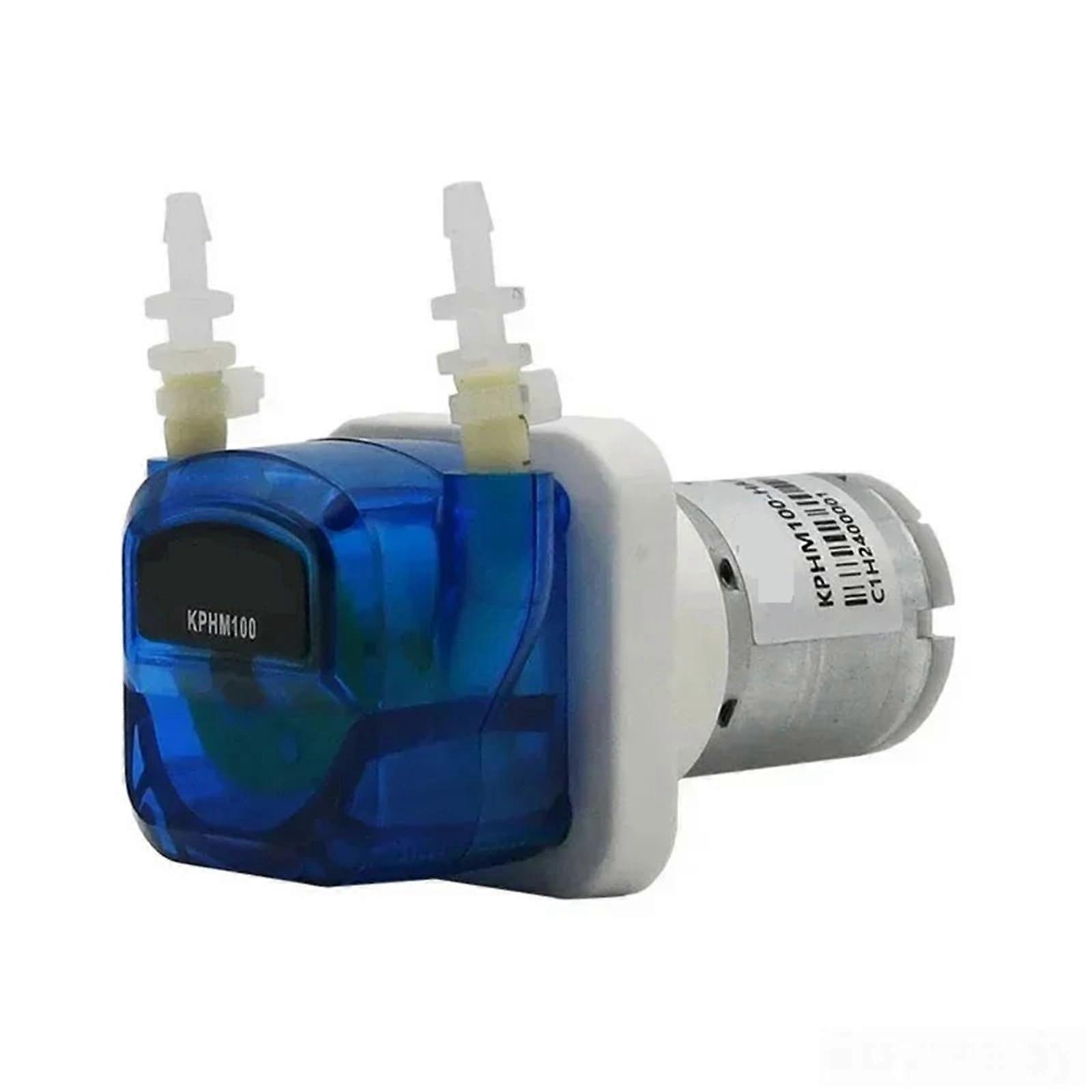 KPHM100 Small Peristaltic Pump 12V 24V Low Noise 100ml/min Multiple Motors Optional KPHM100-HBB10-12V