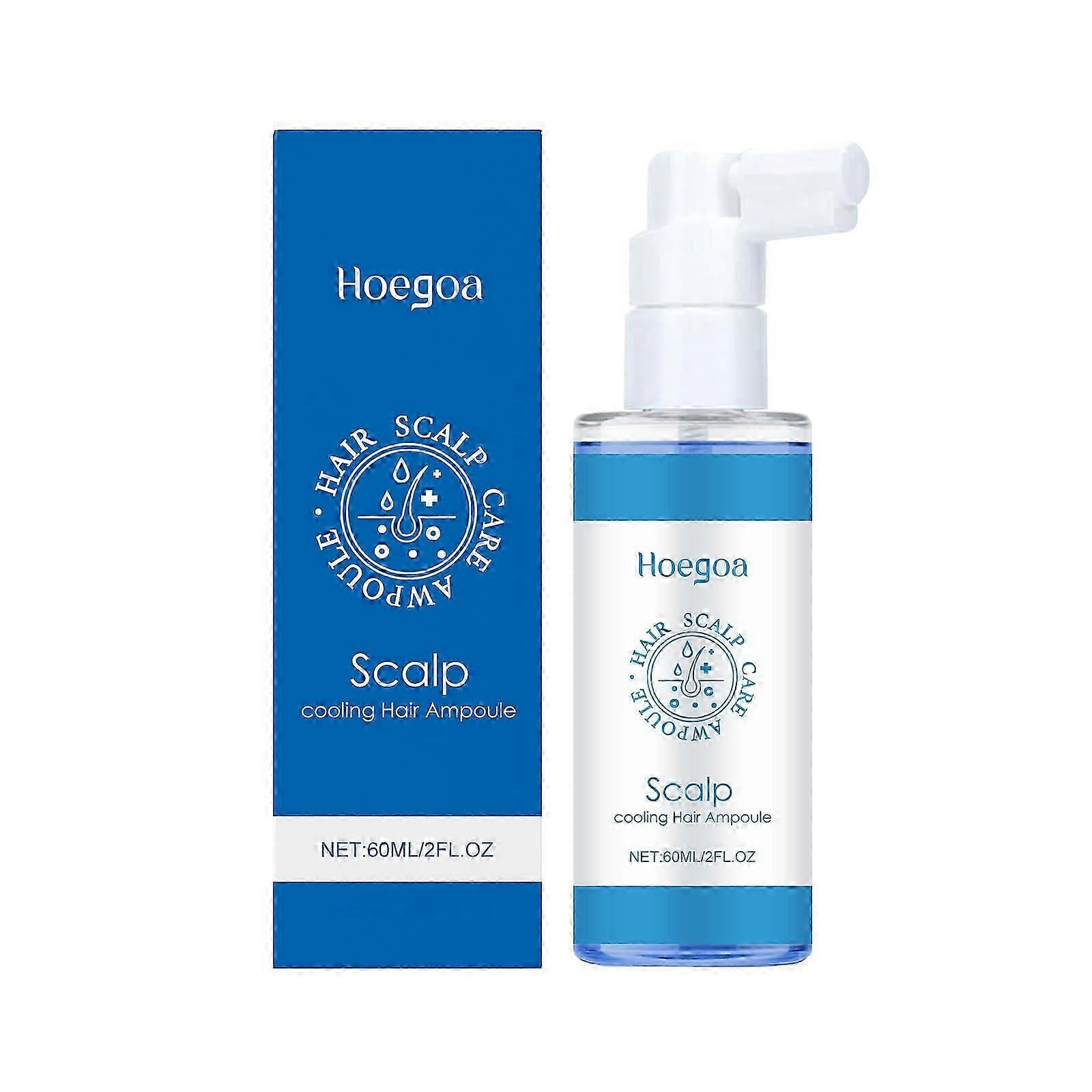 Spray de soin capillaire Hoegoa Cuir chevelu nourrissant en douceur, cheveux forts, spray de soin capillaire lisse et brillant