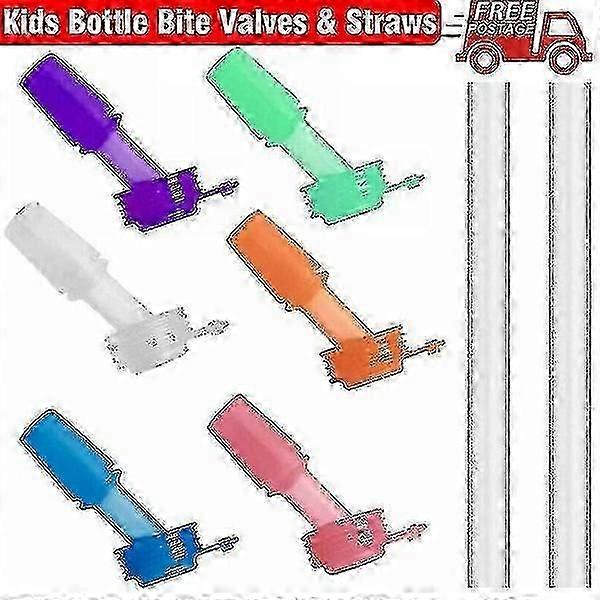 CamelBak Kids Eddy Water Bottle with Bite Valves & Straws