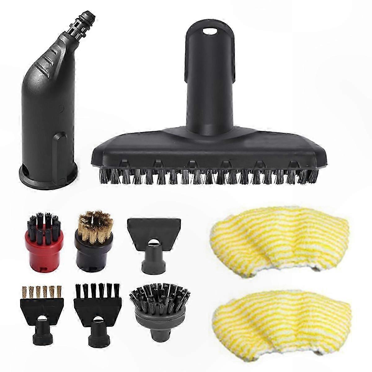 Replacement Nozzles, Brushes, and Cloths for Steam Cleaners - Compatible with SC1, SC2, SC3, SC4, SC5 Models