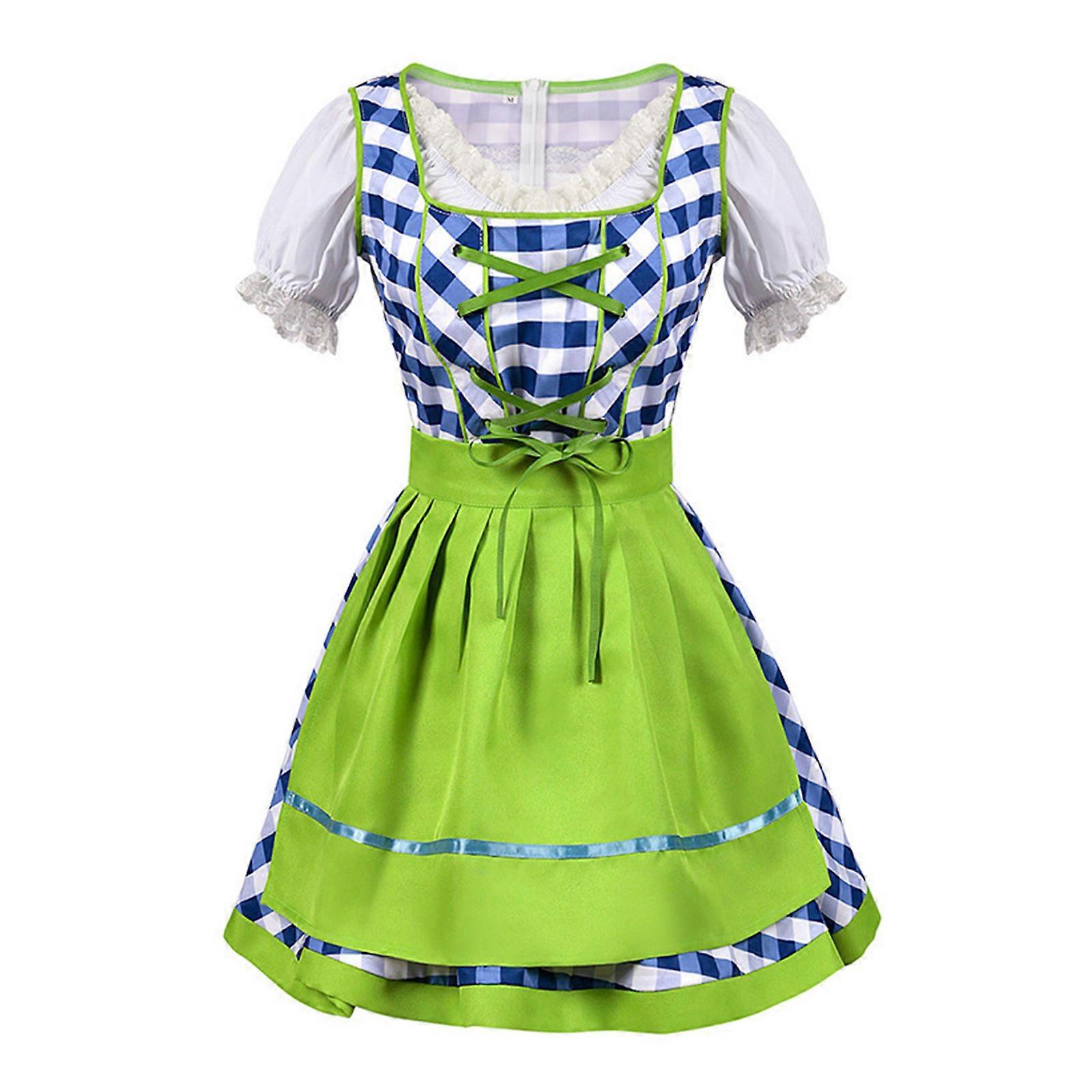beer festival dress Amazon.com: GloryStar Women's German Oktoberfest CostumesTraditional  Bavarian Beer Garden Velvet 1 Piece Dirndl Dress Black Cute Beauty S :  Clothing, Shoes & Jewelry