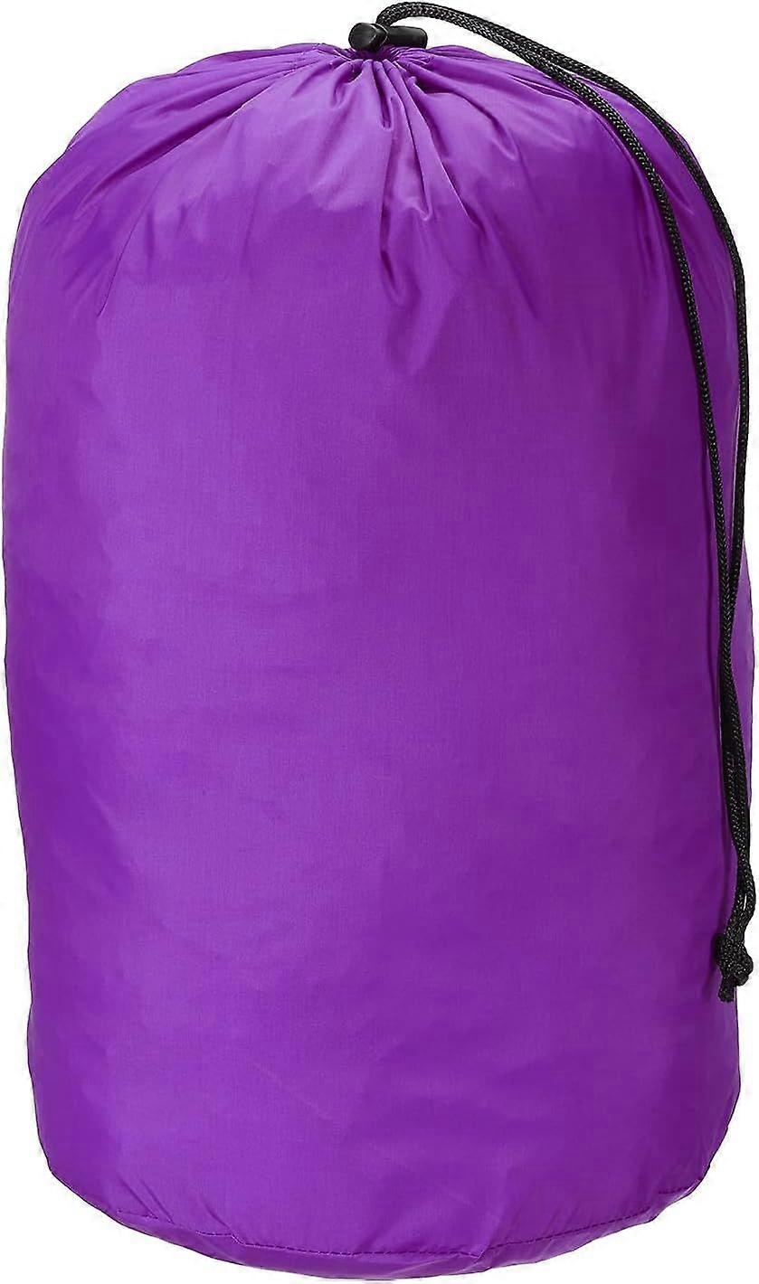 Stuff Sack, Waterproof Outdoor Storage Sack Portable Drawstring Dust Flap Bag for Backpack