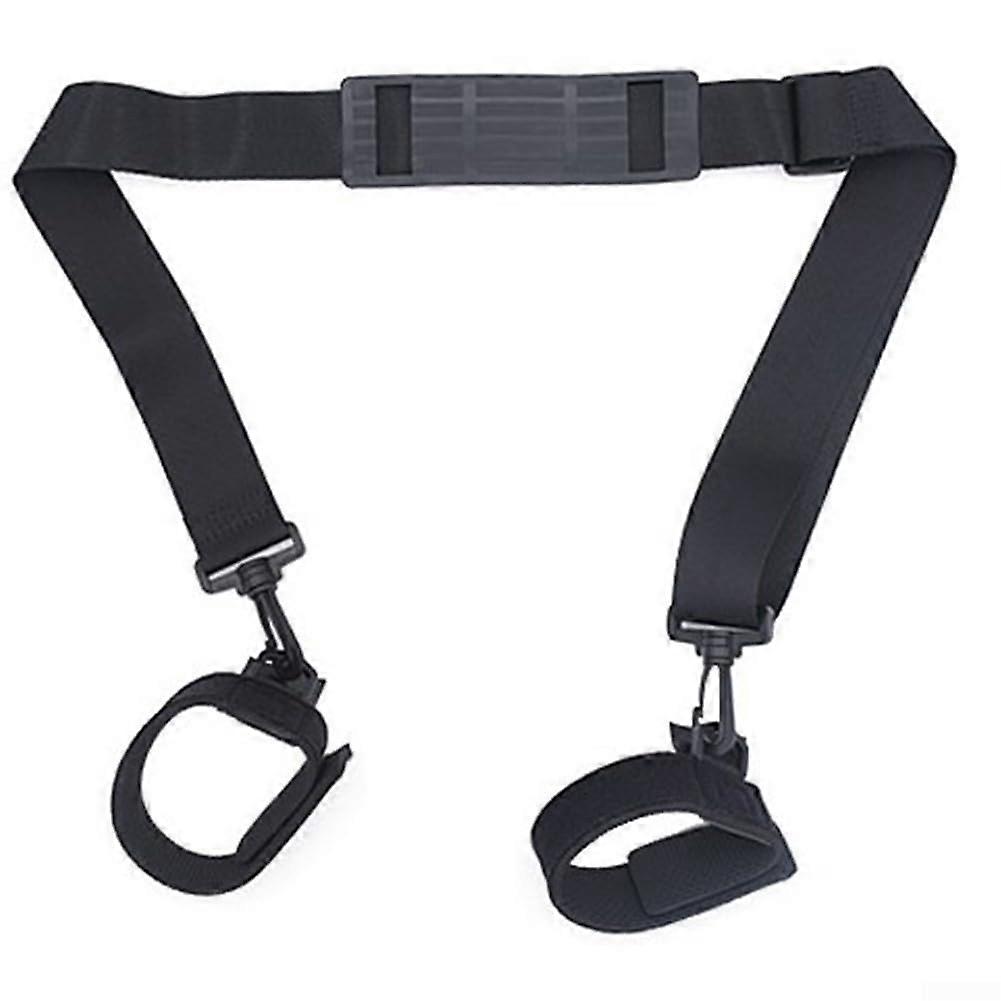 Adjustable Fishing Rod Strap Foam Rubber Backing One Size Fits Most Spinning And Casting Rods Lightweight Nylon