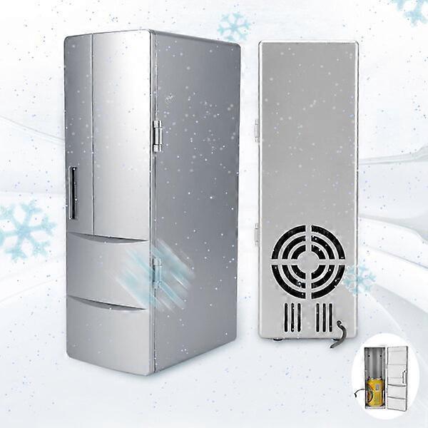 Mini USB refrigerator, 1 piece, portable and practical for both cooling and heating