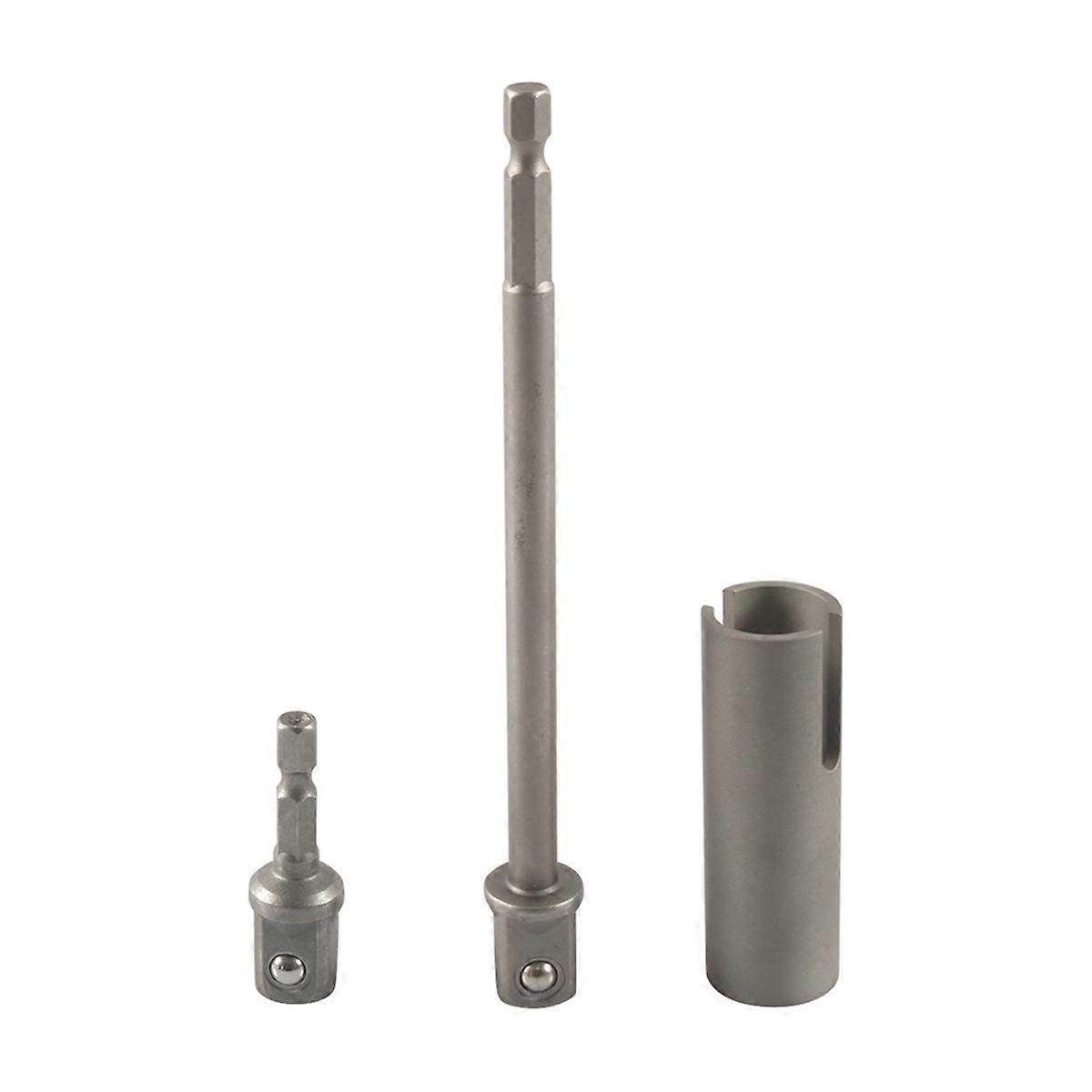 Jack Slotted Drill Adapter T-Slot Multiple Usages Slotted Drill Attachment Kit with 2 Adapter Bits