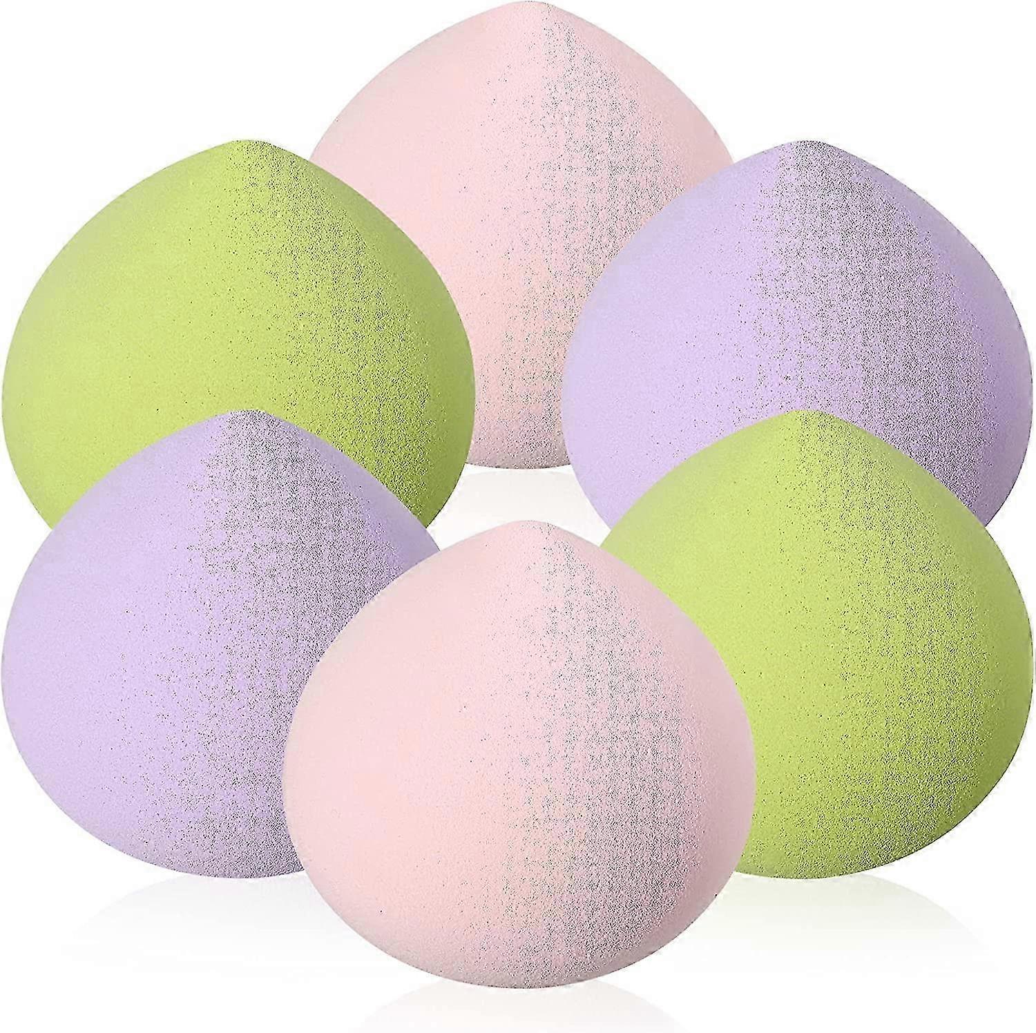 6 Pcs Makeup Sponge,Ultra Soft Makeup Foundation Sponge