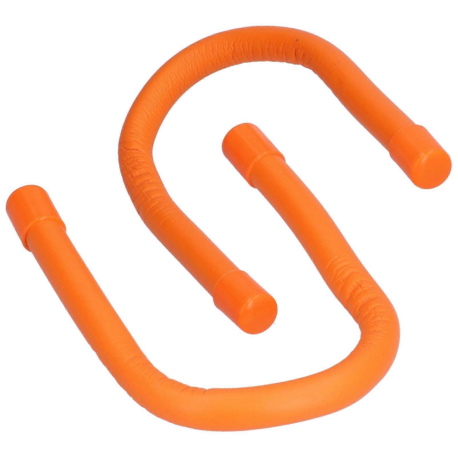 Yoga Wrist Weights Orange 340g x 2 Elastic Adjustable Durable