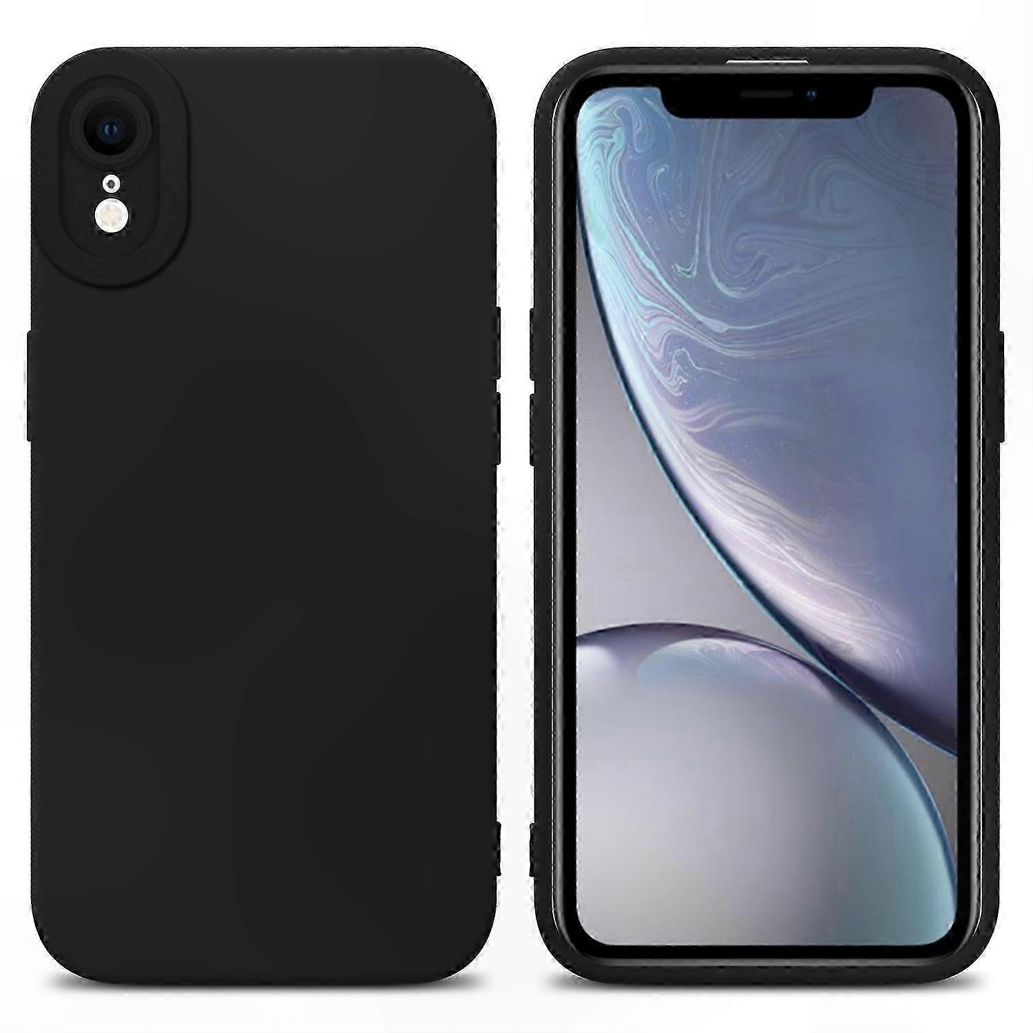 Shockproof TPU Case for 6.1" Phone - Matte Finish with Camera Protection