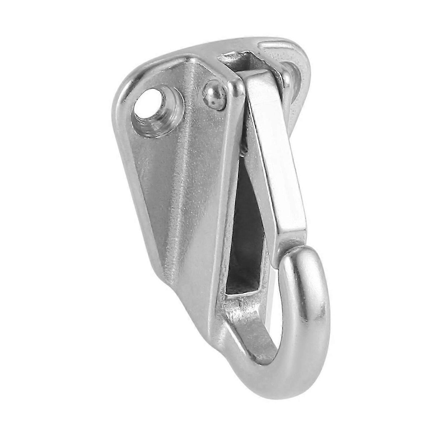 Marine Boat Hooks Stainless Steel Spring Snap Type 1Pcs