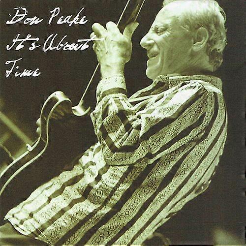Don Peake - It's About Time CD (2014) NUEVO