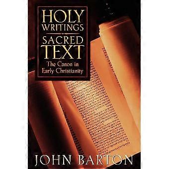 The Canon In Early Christianty - John Barton - Paperback - en Book