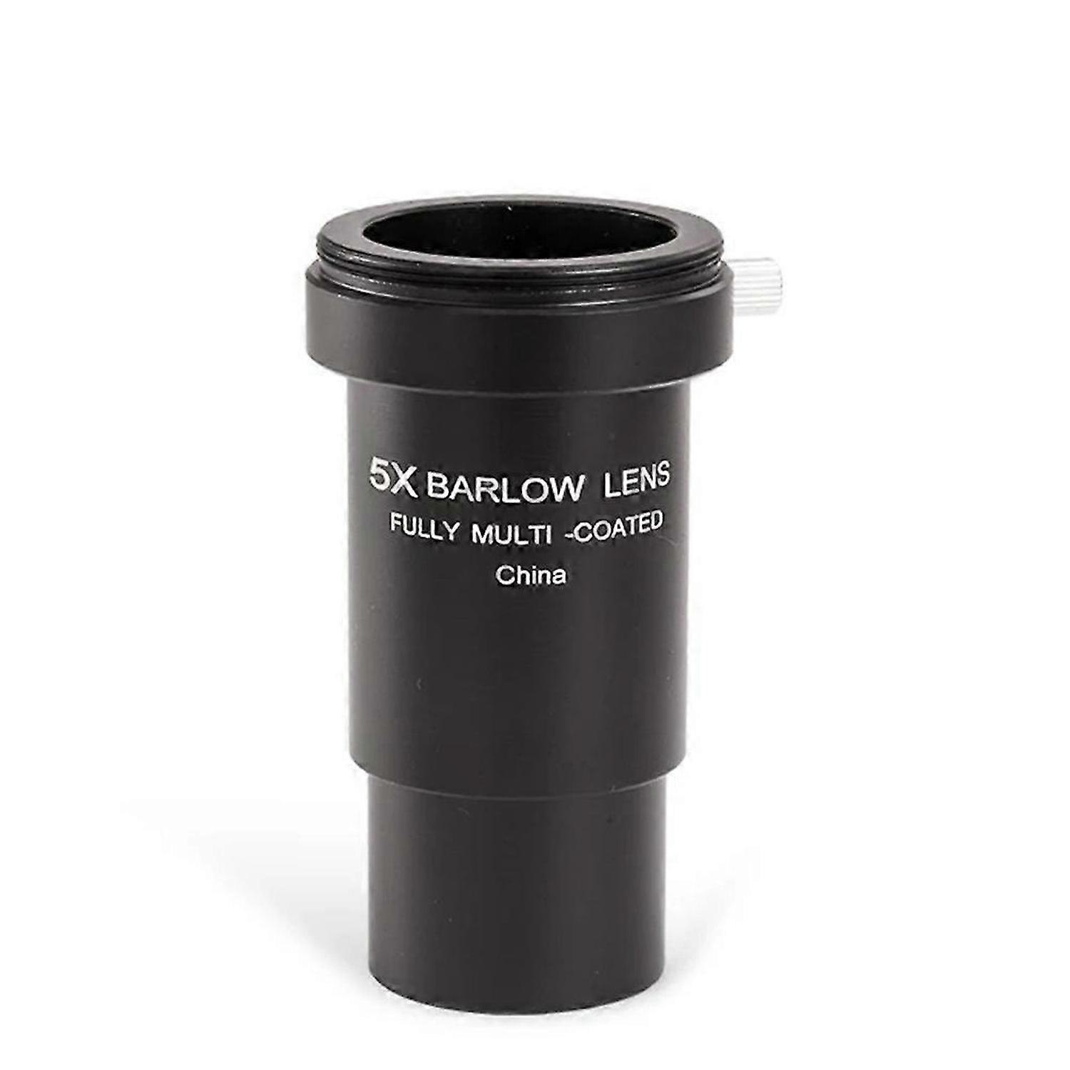 All Metal 5x Barlow Eyepiece Lens Astronomical Telescope Plosser