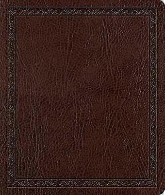 ESV Journaling Bible (Bonded Leather Mocha Threshold Design)