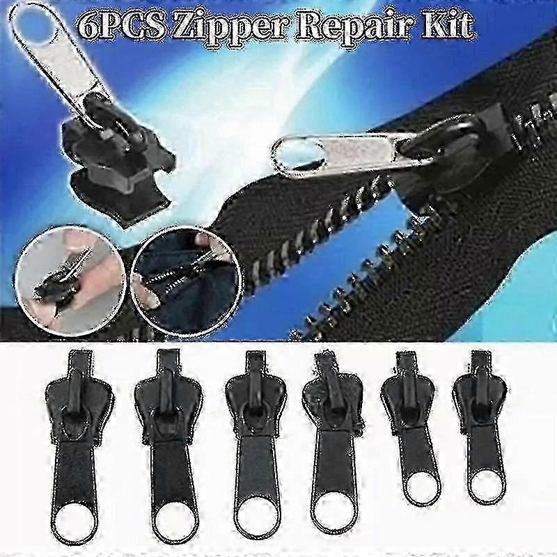 Replacement Kit for 6-Piece Universal Instant Zipper Fix 2025