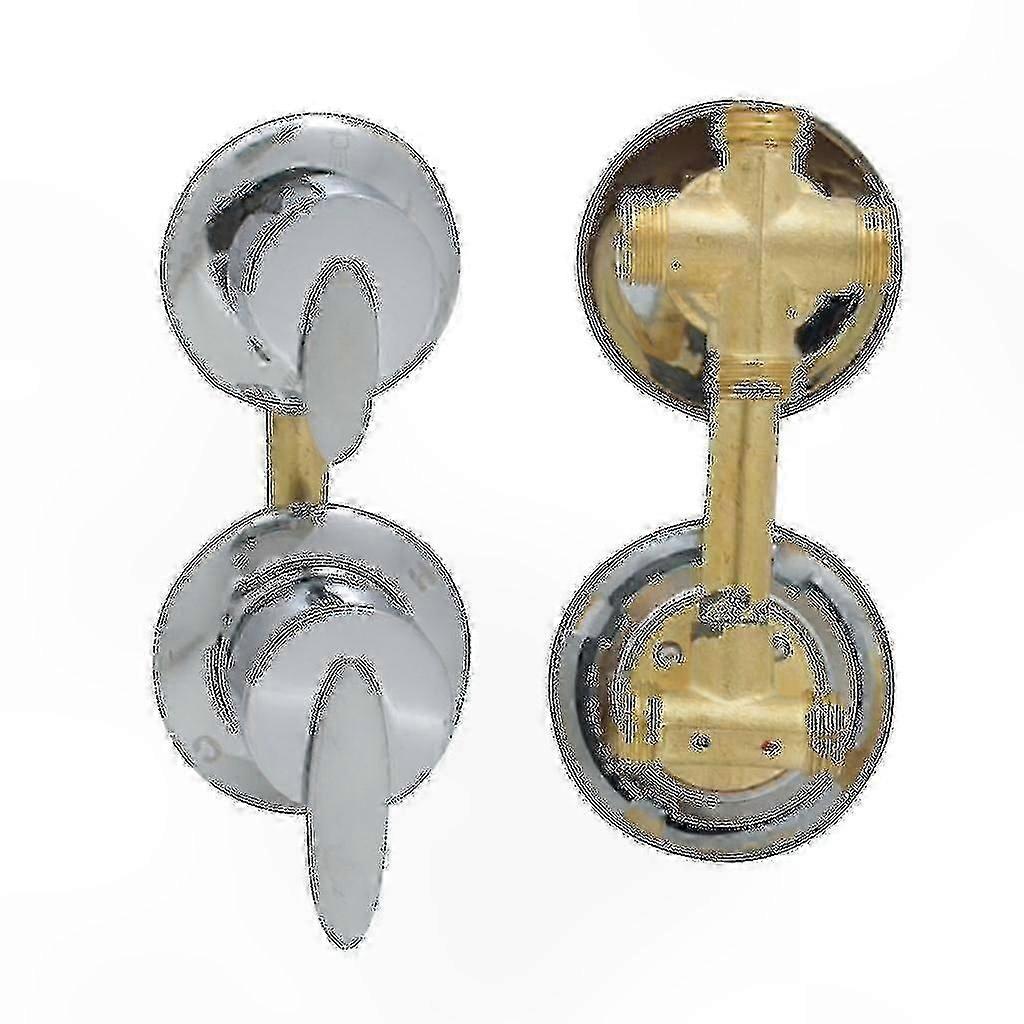 Brass Mixer Control for 4-Way Shower Faucet in Cabins